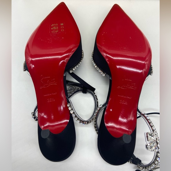 Christian Louboutin Marykate Queen 70MM Crystal-Embellished Pumps - Picture 6 of 13